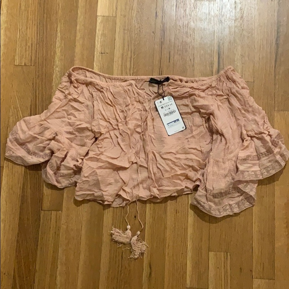 Zara (brand new) off the shoulder top